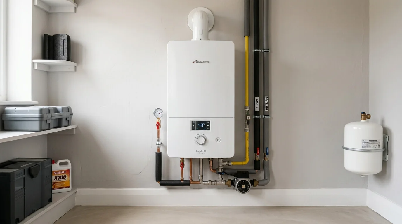 boiler installation in Preston